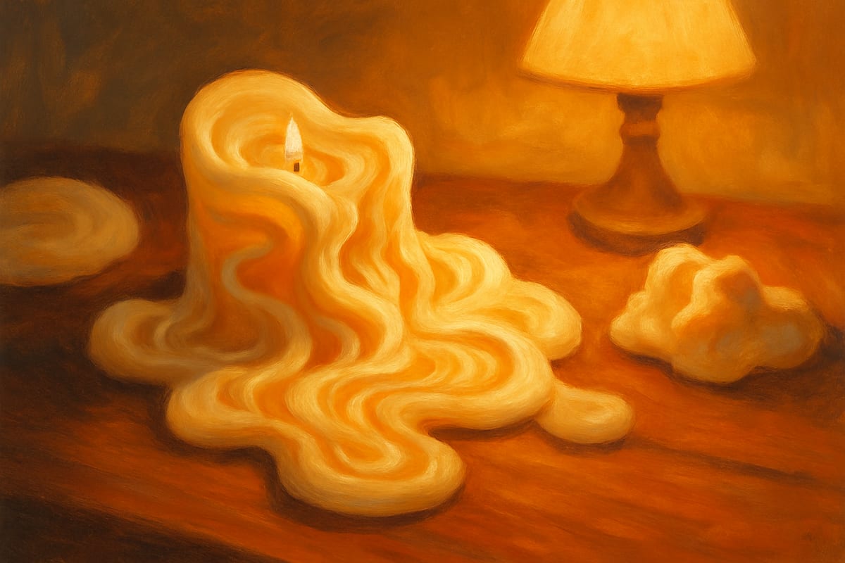 Wax Melts & Warmers — generic home fragrance editorial illustration